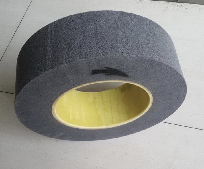 Non Woven Wire Nylon Scotch Brite Convolute Wheel For Deburing Polishing Surface Conditioning And Finishing